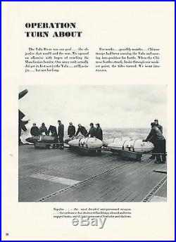 Uss Philippine Sea Cvs-47 Korean War Deployment Cruise Book Year Log 1950-51