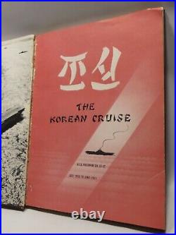 USS Philippine Sea CV-47 Cruise Book Korean War 1950 1951 The Chosen Theatre