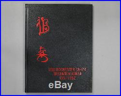 USS Rochester CA-124 Korean War Cruise Book 1951-1952 Operation Korea Navy