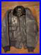 USS Tarawa Korean War Brill Brothers G-1 Sheepskin Flyers Jacket