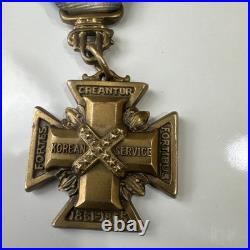 United Daughters of the Confederacy Cross of Service Korean War