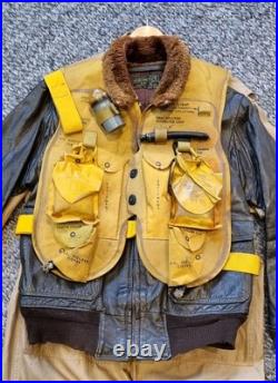 United States Navy Korean War Pilots Flight Gear Amazing Set