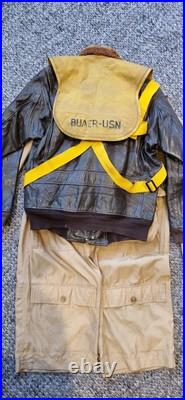 United States Navy Korean War Pilots Flight Gear Amazing Set