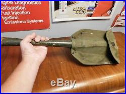 Us Army Entrenching Tool 1955. Korean War Erareal Nice With Original Sheath
