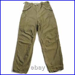 Us Army Field Trousers Pants M-1951 M51 1951 Korean War Size 34x32
