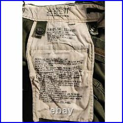 Us Army Field Trousers Pants M-1951 M51 1951 Korean War Size 34x32