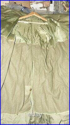 Us Army Korean War Og 105 107 Overcoat Wool Liner Supergrade / New Condition 195