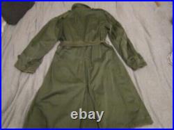 Us Army Korean War Trenchcoat, Rare Size Large, One Like It Worn In Quadrophenia
