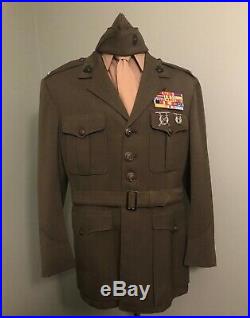 Us Marine Corps Usmc Colonel's Class A Uniform Wwii Korean War Vet