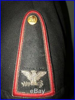 Us Marine Corps Usmc Colonel's Mess Dress Blues Wwii Korean War Vet