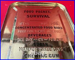 Usaf St-4 Tropical Bail Out Survival Ration 1953