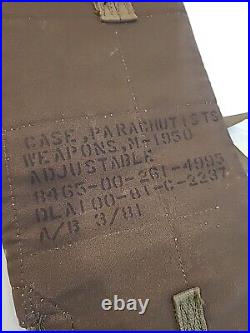 Usgi M1 Garand Post War Paratrooper Griswold Drop Bag Korean War Thompson M-1950