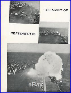 Uss Essex Cv-9 Korean War Deployment Cruise Book Year Log 1950-51 Navy