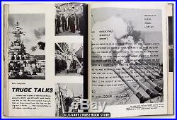 Uss New Jersey Bb-62 1952-1953 Korean War Cruise Book