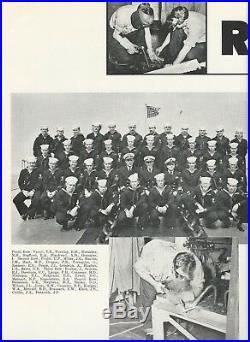 Uss New Jersey Bb-62 Korean War Deployment Cruise Book Year Log 1953 Navy