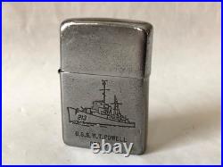 Uss Powell Korean War Era Zippo Lighter 1951