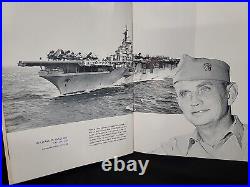 Uss Princeton Cv-37 Korean War Deployment Cruise Book Year Log 1950-51