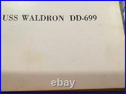 Uss Waldron Dd-699 1953 1954 Korean War World Cruise Book Bonus Photo