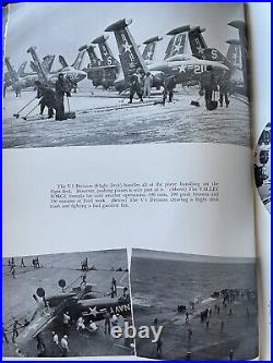 VERY RARE USS Valley Forge (CV-45) Korean War Cruise Book