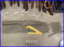 VIETNAM War US Army M1950 Paratrooper Airborne Canvas Rifle Jump Case-dated 1973