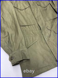 VINTAGE 1952 Date M-1951 FIELD JACKET Small Regular Korean War OG-07 WWII