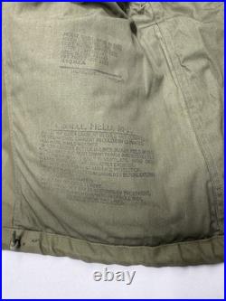 VINTAGE 1952 Date M-1951 FIELD JACKET Small Regular Korean War OG-07 WWII