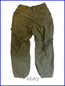 VINTAGE 50's US ARMY FIELD TROUSERS PANTS M51 M1951 KOREAN WAR SMALL REG