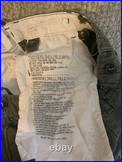 VINTAGE 50's US ARMY FIELD TROUSERS PANTS M51 M1951 KOREAN WAR SMALL REG
