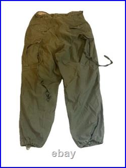 VINTAGE 50's US ARMY FIELD TROUSERS PANTS M51 M1951 KOREAN WAR SMALL REG
