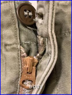 VINTAGE 50's US ARMY FIELD TROUSERS PANTS M51 M1951 KOREAN WAR SMALL REG