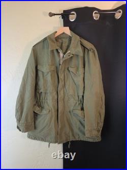 VINTAGE 50s KOREAN WAR M-1951 US Army Field Jacket Shell Size Small Regular GUC