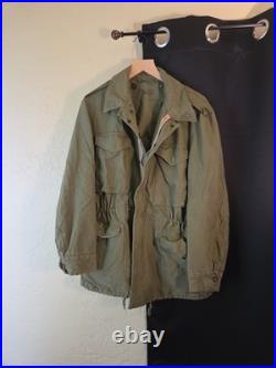 VINTAGE 50s KOREAN WAR M-1951 US Army Field Jacket Shell Size Small Regular GUC