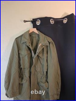 VINTAGE 50s KOREAN WAR M-1951 US Army Field Jacket Shell Size Small Regular GUC