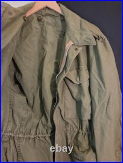 VINTAGE 50s KOREAN WAR M-1951 US Army Field Jacket Shell Size Small Regular GUC