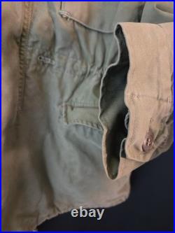 VINTAGE 50s KOREAN WAR M-1951 US Army Field Jacket Shell Size Small Regular GUC