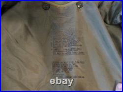 VINTAGE KOREA ISSUED HEAVY FIELD JACKET SHELL (1952 Sz M) LINER (1951 Sz L)
