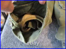 VINTAGE KOREA ISSUED HEAVY FIELD JACKET SHELL (1952 Sz M) LINER (1951 Sz L)