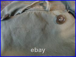 VINTAGE KOREA ISSUED HEAVY FIELD JACKET SHELL (1952 Sz M) LINER (1951 Sz L)