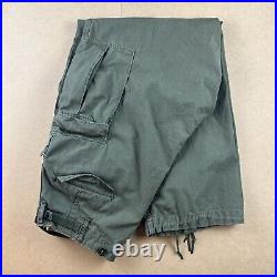 VINTAGE M-1951 Pants Mens Trousers Field Shell Large Long Korean War SKU3053