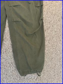 VINTAGE US ARMY FIELD TROUSERS PANTS M51 1951 KOREAN WAR Adjustable Sizing NOS