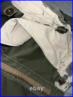 VINTAGE US ARMY KOREAN WAR M51 FIELD CARGO PANTS short medium