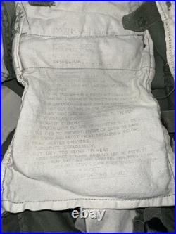 VINTAGE US ARMY KOREAN WAR M51 FIELD CARGO PANTS short medium