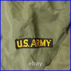 VINTAGE US Army Jacket Green Fishtail Parka Shell M1951 Korean War Military Coat