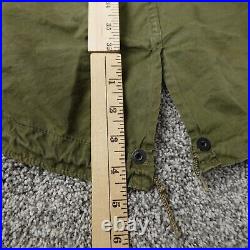 VINTAGE US Army Jacket Green Fishtail Parka Shell M1951 Korean War Military Coat