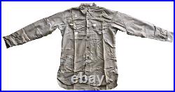 VINTAGE USMC SHIRT KOREA WAR ERA With CUTTER TAGS NOS 1940s 1950s WW2