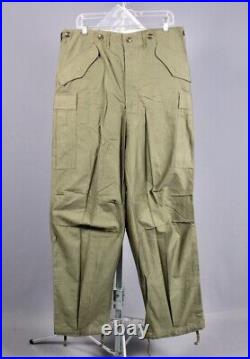 VTG 1950s Korean War US Army M-51 Field Cargo Pants Sz Medium Long 50s Trousers