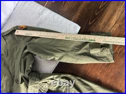 VTG 1950s US Army Military Trench Coat Regular Medium with Wool Removable Liner
