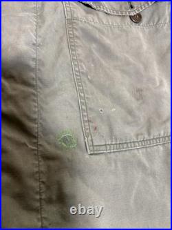 VTG 1950s US Military M-1947 M47 Parka Alpaca Pile Liner Medium Distressed