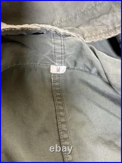 VTG 1950s US Military M-1947 M47 Parka Alpaca Pile Liner Medium Distressed