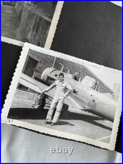 VTG 1951 USNR Photo Album Navy Flight Officer Training Barracks Korean War Era